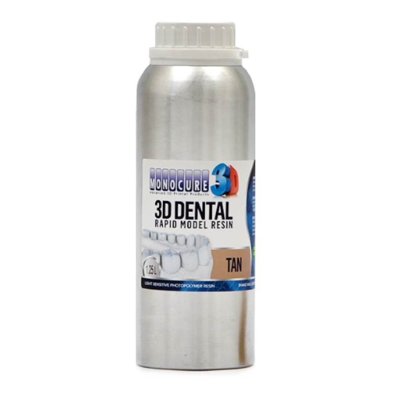 Monocure 3D - Rapid Dental Resin - 1,25 l - Tan